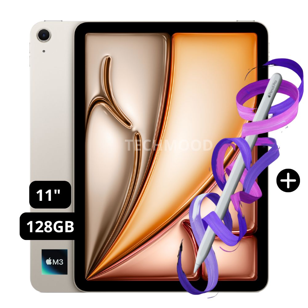 Apple iPad Air 11"" Chip M3 Wifi 128GB - Starlight + Apple Pencil Pro