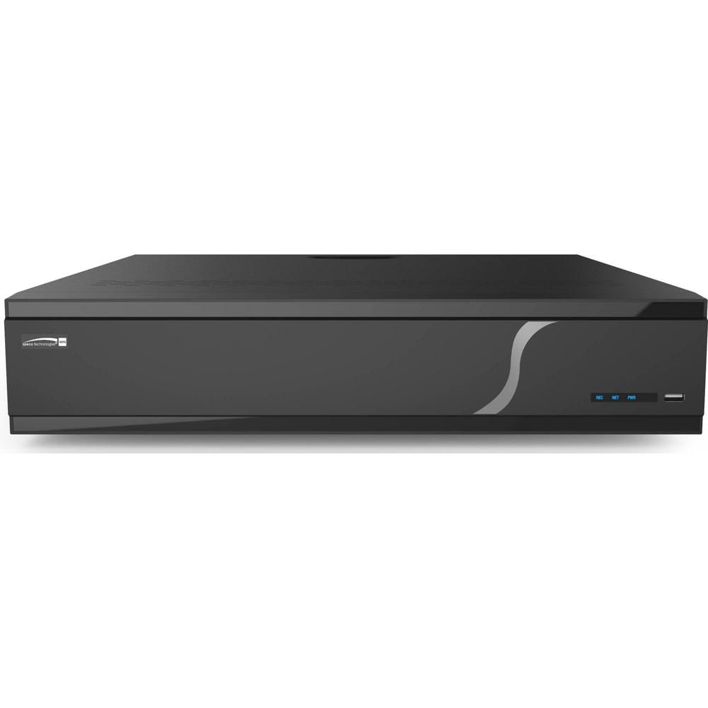 Speco Technologies N32NRN NVR de 32 Canales 8MP (Sin HDD) - Grabación hasta 8MP, Capacidad de 160TB,