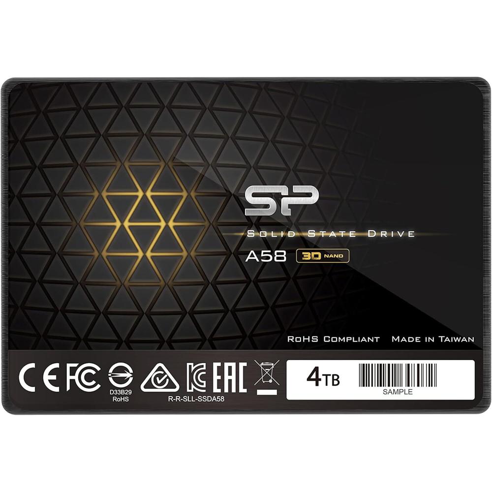 Silicon Power 4TB Ace A58 SATA III 2.5"" Internal SSD