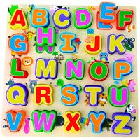 Juego didáctico encaja números y letras Wts63112 PLAZA VEA