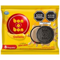 Galleta de Chocolate BON O BON Bolsa 216g