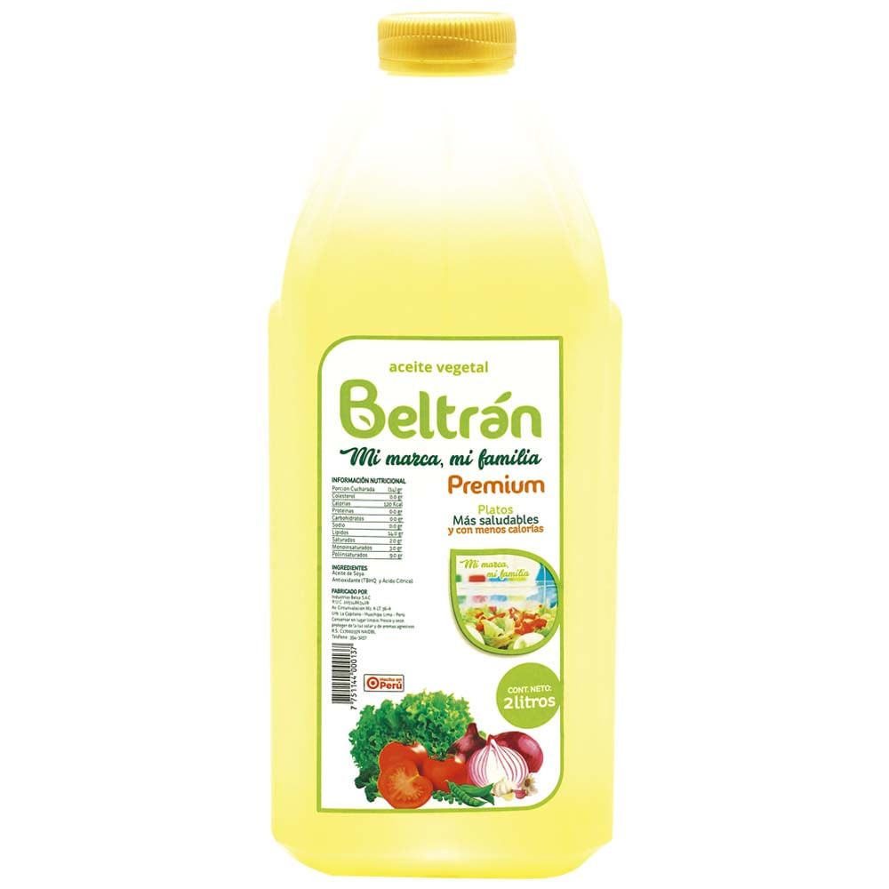 Aceite Vegetal BELTRAN Galonera 2L