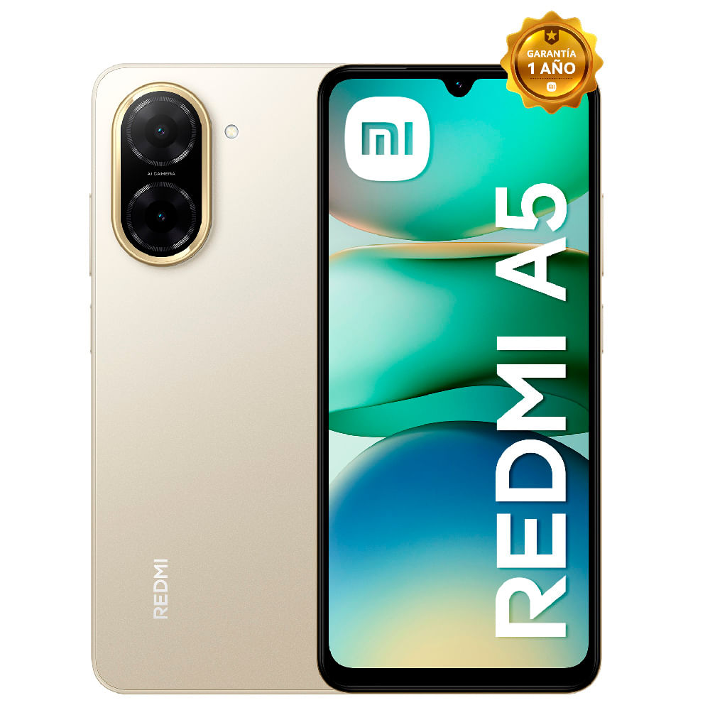 Smartphone XIAOMI Redmi A5 6.8"" 3GB 64GB 32MP Sandy Gold