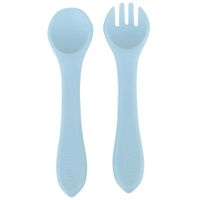 Set Cubiertos de Silicona Niño INFANTI
