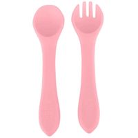 Set Cubiertos de Silicona Niña INFANTI