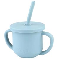 Vaso y Snack 2 En 1 Silicona 225ml Niño INFANTI