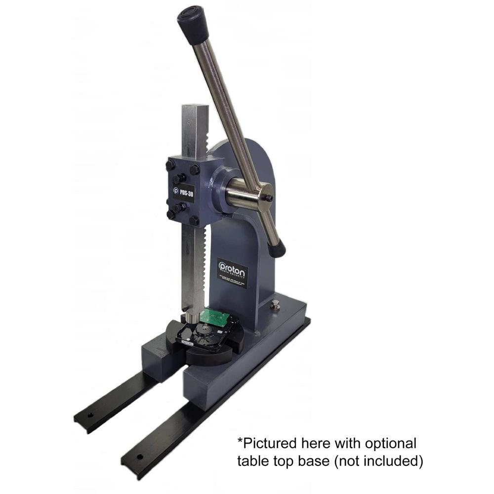 Destruidor de Datos Turtle Proton PDS-30: Destruye Discos Duros de 2.5"" y 3.5"", Cintas Magnéticas, T