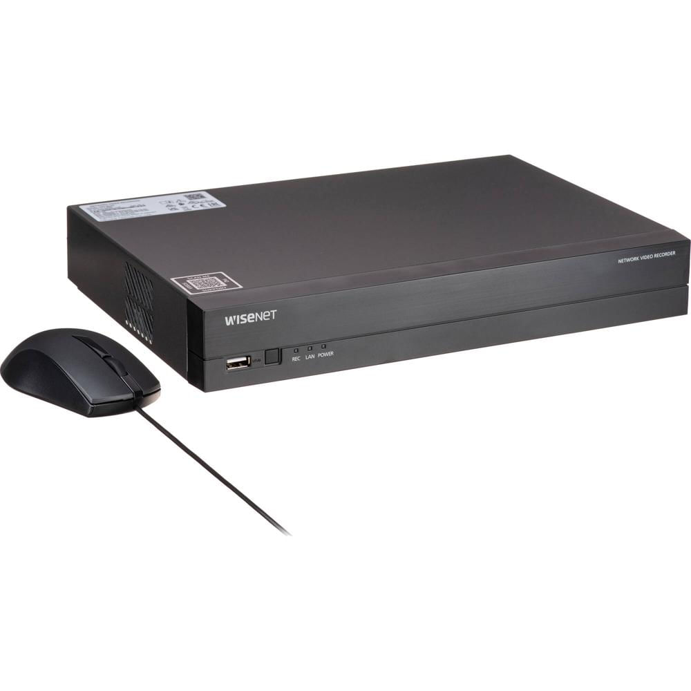 Hanwha Vision ARN-810S NVR de 8 Canales 8MP con 4TB HDD - Soporta 8 Cámaras, Audio Bidireccional y S