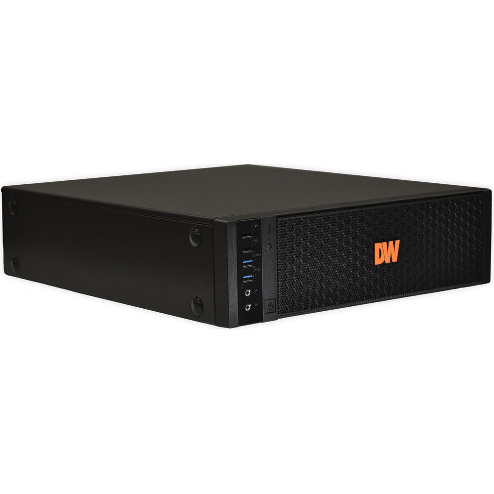 Servidor Digital Watchdog Blackjack DX con Intel i7 y Windows (32TB HDD) - Hasta 480 Mb/s, Salida de