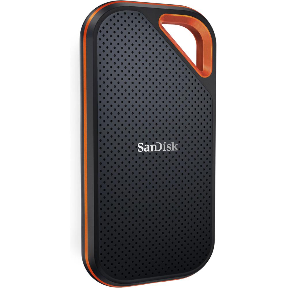 SanDisk 4TB Extreme PRO Portable SSD V2 - Almacenamiento Rápido y Seguro con USB 3.2, Resistencia IP