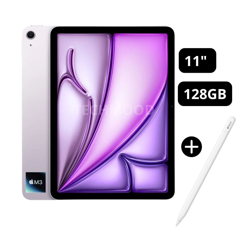Apple iPad Air 11"" Chip M3 Wifi 128GB - Purple + Apple Pencil USB-C