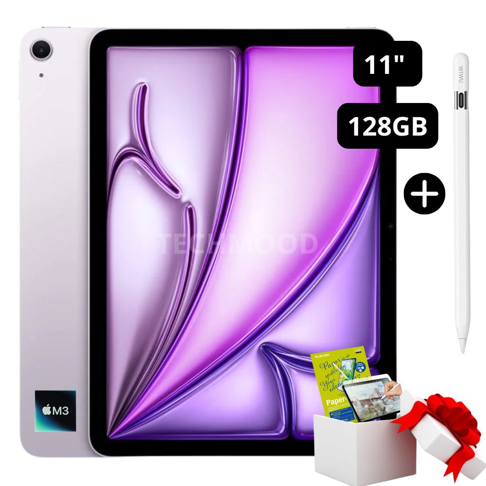 Apple iPad Air 11"" Chip M3 Wifi 128GB - Purple + Regalo Pencil Genérico
