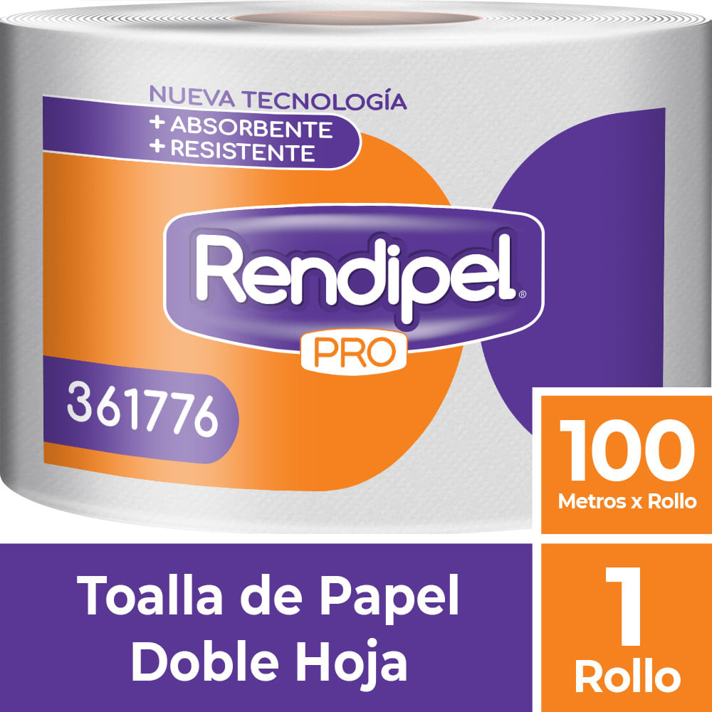 Papel Toalla RENDIPEL x 100 Mts