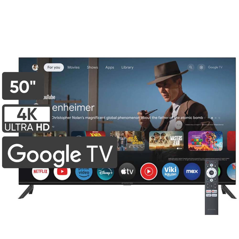Televisor BLACKLINE LED 50"" UHD 4K Smart TV T3000UD