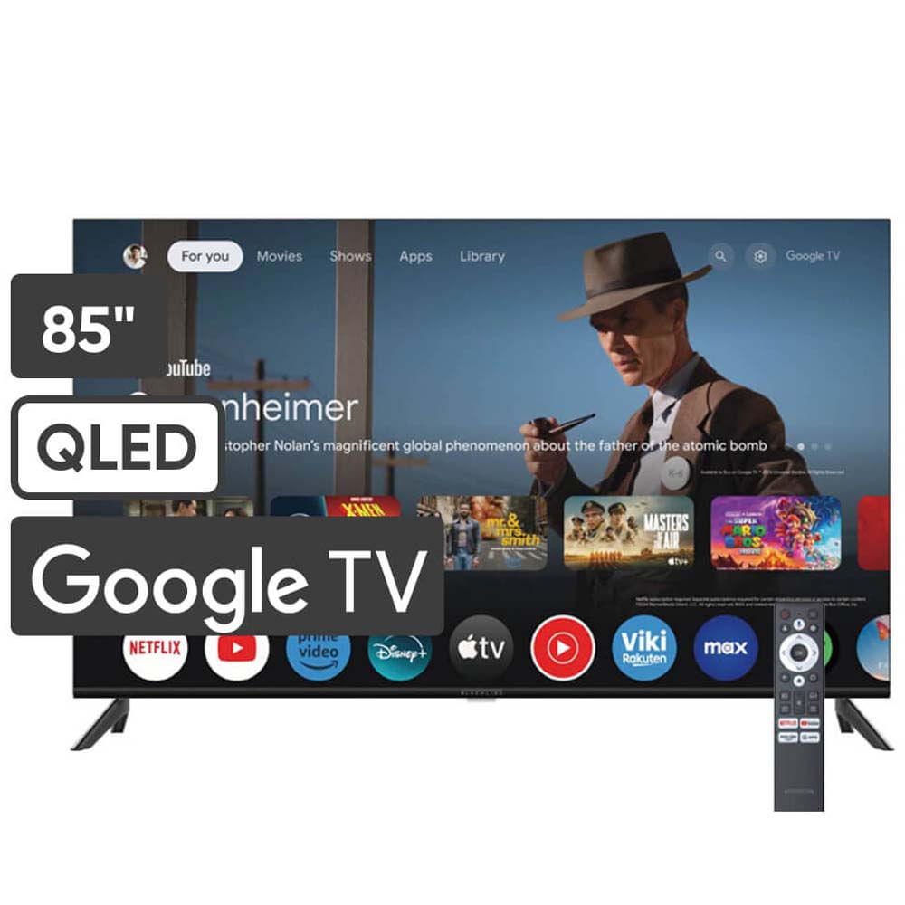 Televisor BLACKLINE QLED 85"" UHD 4K Smart TV BL85-T3000QD
