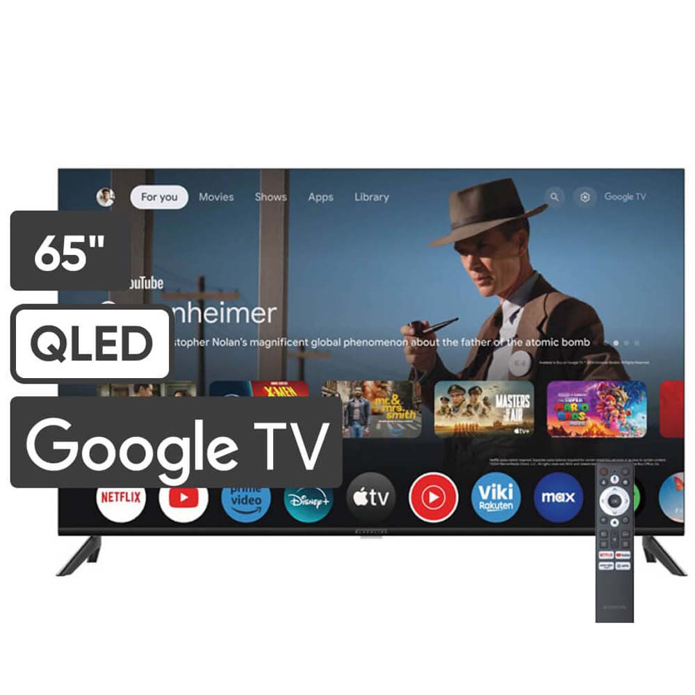 Televisor BLACKLINE QLED 65"" UHD 4K Smart TV BL65-T6210QD