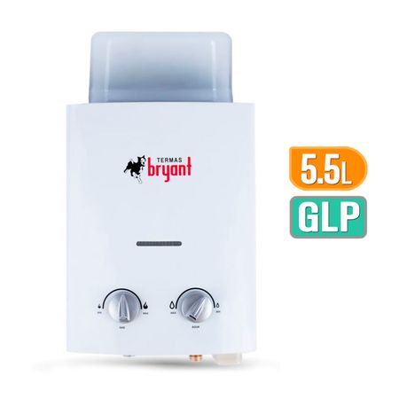 Terma a Gas Bryant Modelo ST 161 Gris 5,5 litros GLP