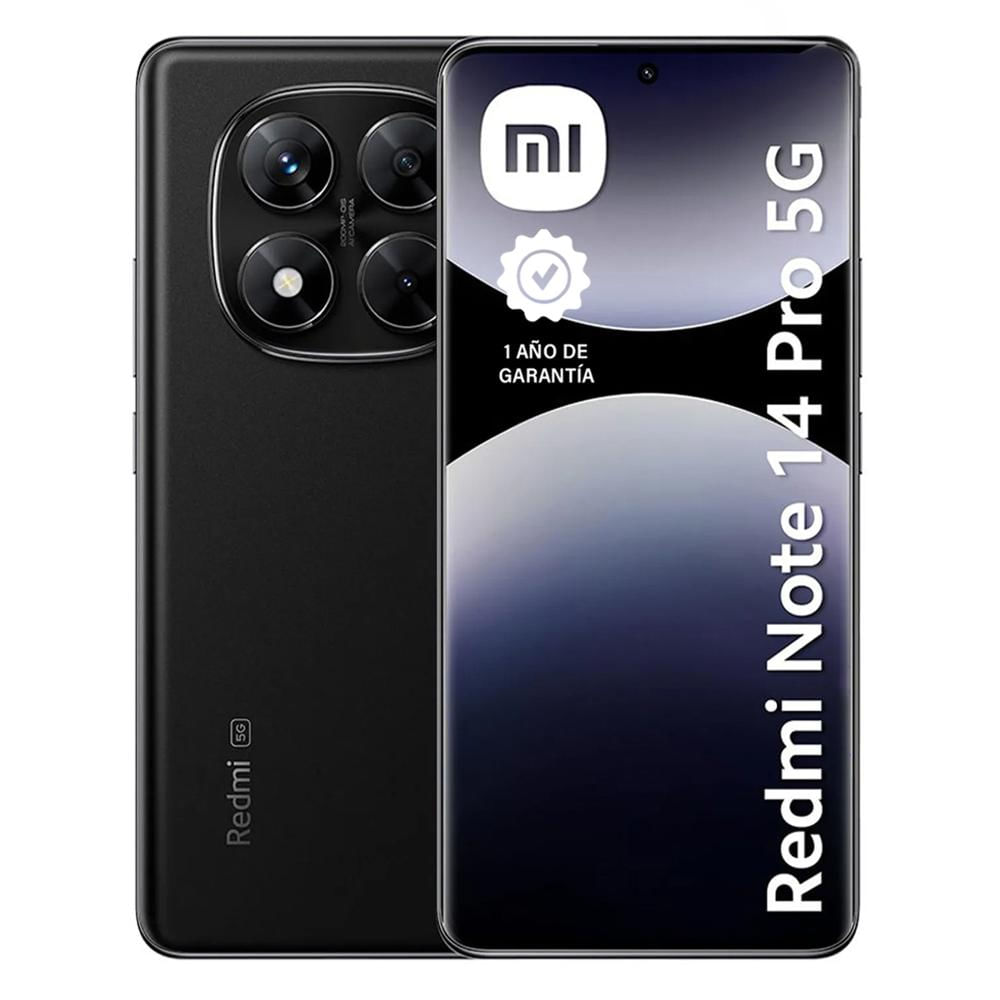 Celular XIAOMI Redmi Note 14 PRO (5G) 256GB+8GB Midnight Black