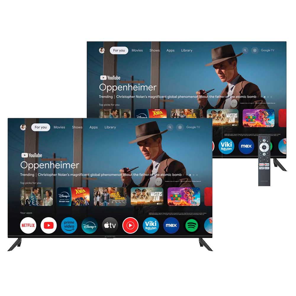 Pack BLACKLINE Televisor 43"" UHD 4K Smart TV BL43-T3000UD + Televisor LED 32"" HD Smart TV BL32-T3000HD