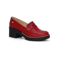 Zapato Casual Cuero Mujer Par&ss  KA24Q4-GHALI  Rojo