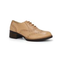 Zapato Casual Cuero Mujer Par&ss  KA24Q4-HADAD Beige