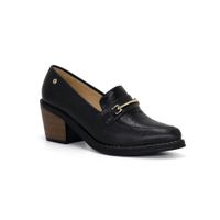 Zapato Casual Cuero Mujer Par&ss KA24Q4-BIANC Negro
