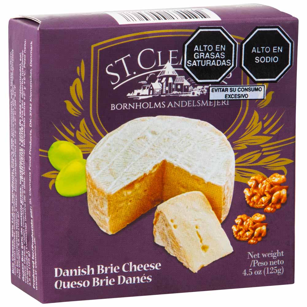 Queso Danish Brie SAINT CLEMENS x 125g