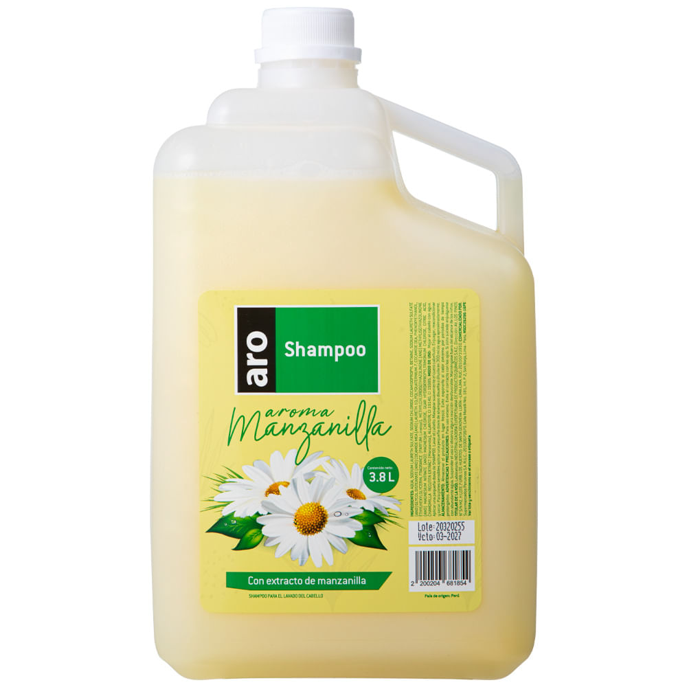 Shampoo Aroma Manzanilla ARO 3.8L