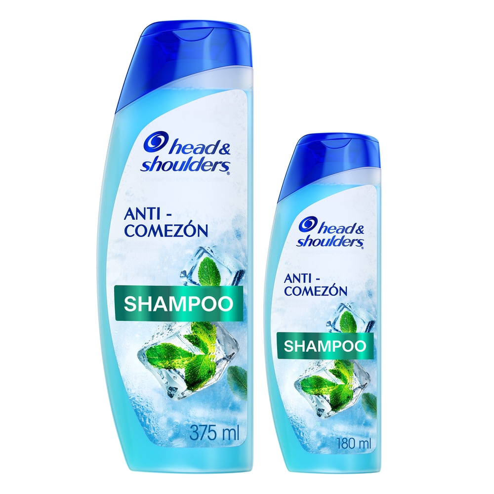 Pack Shampoo HEAD & SHOULDERS Anticomezón 375ml + 180ml