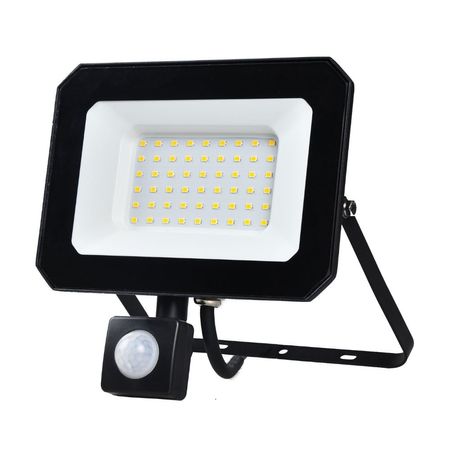 Reflector LED Orange 50W con Sensor IP65