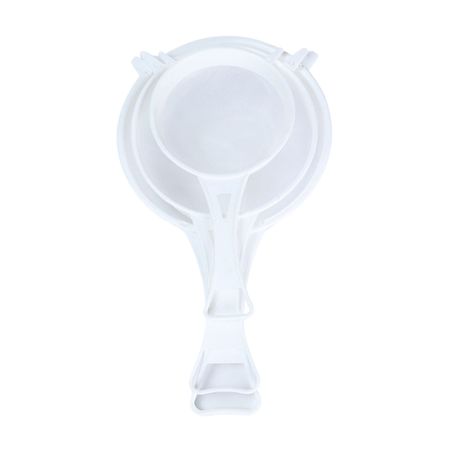 Set de 3 Coladores Nylon/PP/Acero Blanco Orange