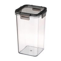 Canister Cuadrado de Polietileno 1300ml Orange