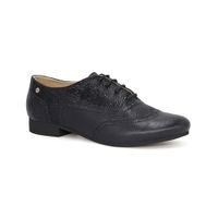 Zapato Oxford Mujer Cuero PAR&SS KA25Q1-CANDY Negro