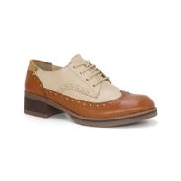 Zapato Casual Cuero Mujer Par&ss KA25Q1-KM047 Natural