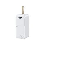 Cargador portátil Remax modelo rpp 117 50000mah pd27w qc 22.5w blanco