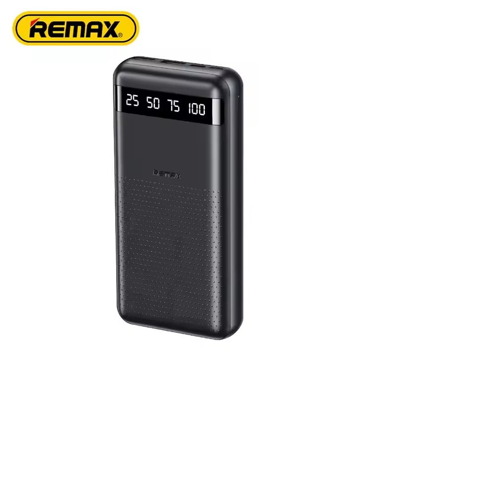 Cargador portátil Remax modelo rpp 11 ultra slim 20000mah 2.4a negro