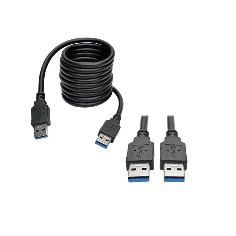 Cable USB 3.0 Tripp-Lite U320-006-BK SuperSpeed A-A,1.83 mts 28-24 AWG