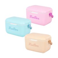 Cooler Funbox 12 litros Reyplast de Poliestireno - Color Aleatorio