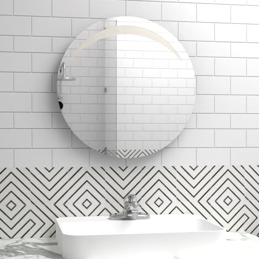 Espejo de baño Bombay Ovalado Sandblasting