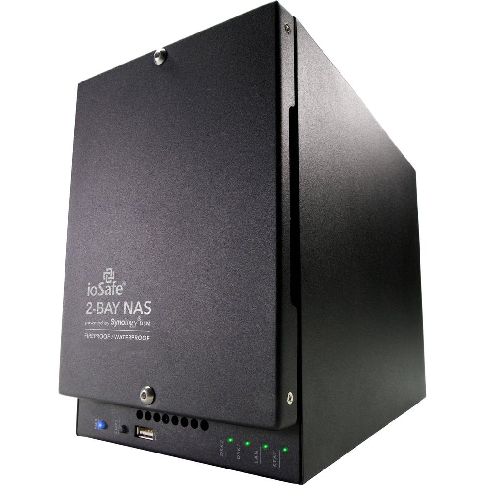 IoSafe 218 NAS de 4TB con 2 Bahías (2 x 2TB, Discos NAS Estándar) - Capacidad de Almacenamiento, Pro