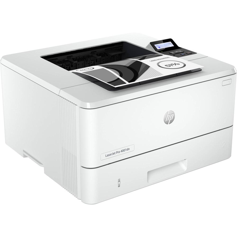 Impresora de Red Monocromática HP LaserJet Pro 4001dn para Equipos de Trabajo de hasta 10 Usuarios -