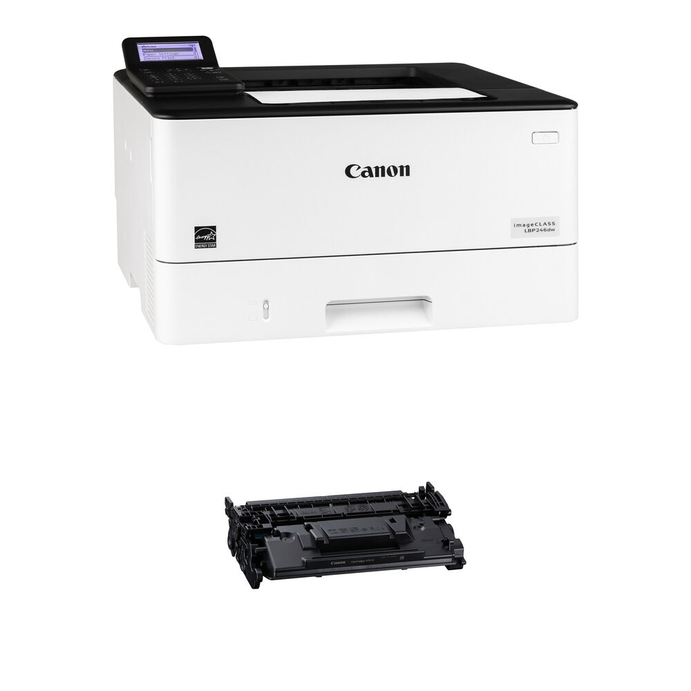Impresora Láser Canon imageCLASS LBP246dw con Kit de Cartucho de Tóner de Alta Capacidad - Velocidad