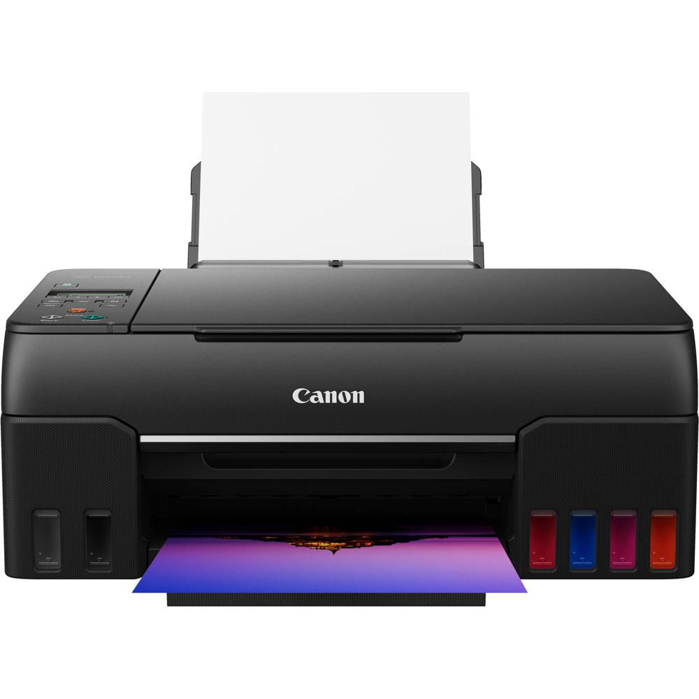 Impresora Canon PIXMA G620: Imprime, Copia y Escanea con Diseño Compacto, Tanques de Tinta Fáciles d