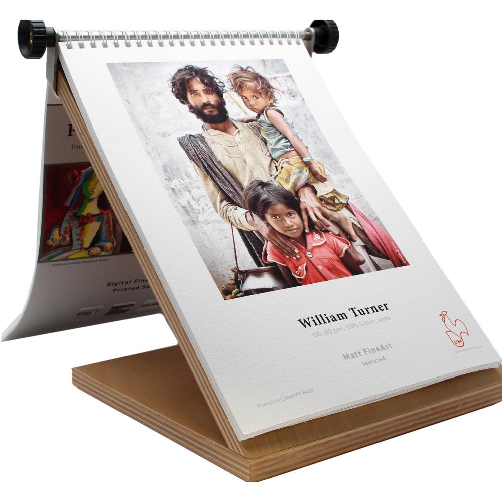 Libro de Muestras Impresas Hahnemühle FineArt (11.69 x 16.53"") - Tamaño DIN A3, Destacados de la Gam