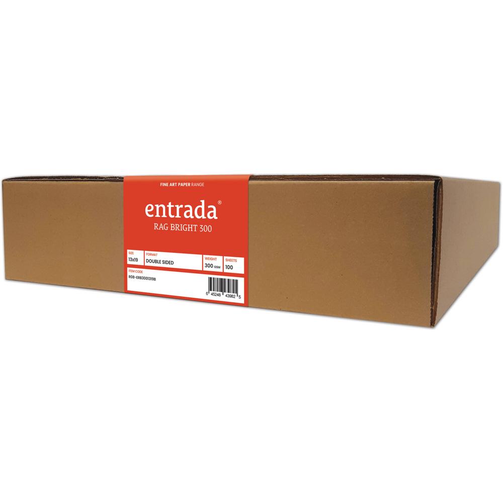 Moab Entrada Rag Bright 300 Paper (13 x 19"", 100 Sheets)