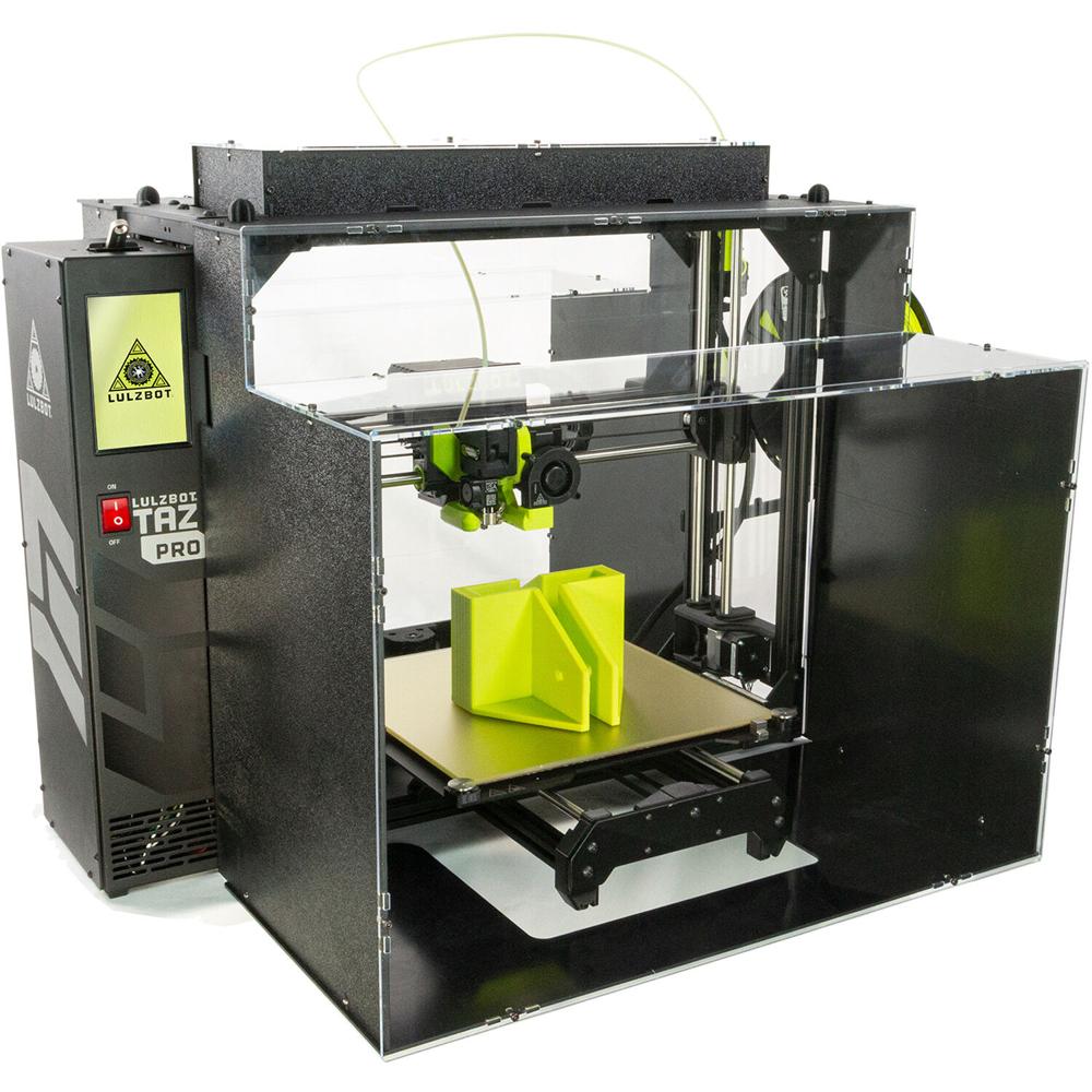 LulzBot TAZ Pro/Workhorse ABS+ Enclosure - Estructura de Acrílico y Paneles ABS de 3mm, Aumenta 2.5""