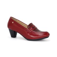 Zapato Casual Cuero Mujer Par&ss KA25Q1-BARBY Rojo