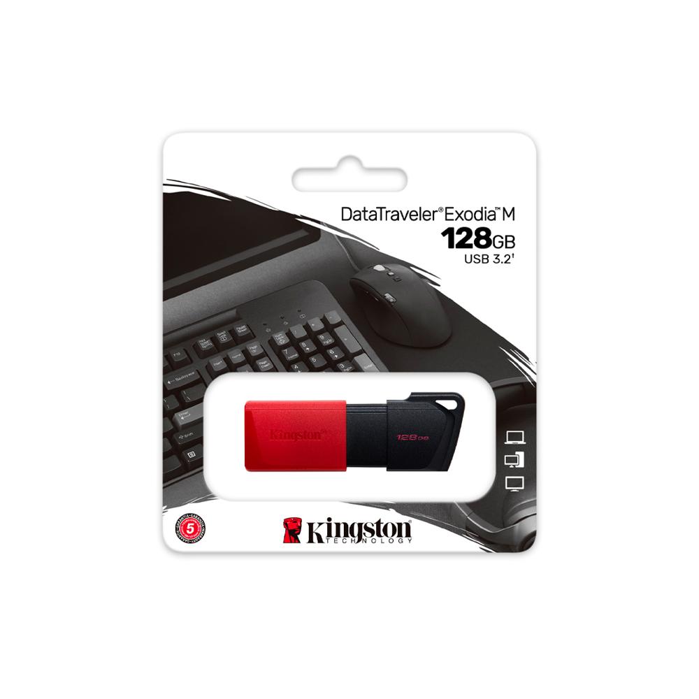 Memoria Usb 128gb Kingston 3.2 Exodia DTXM Red