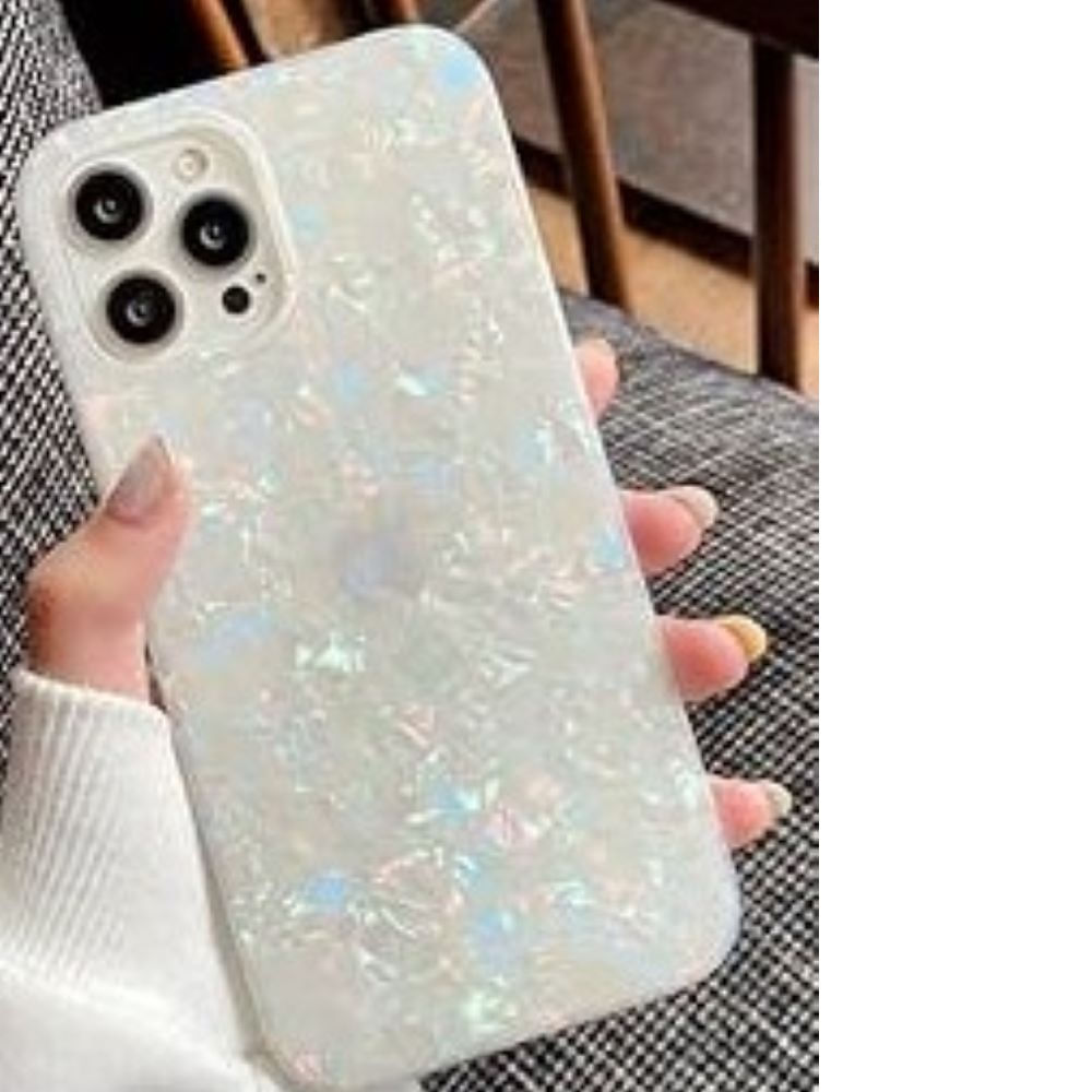 Case Moket Marmol para Iphone 14 Pro Perla