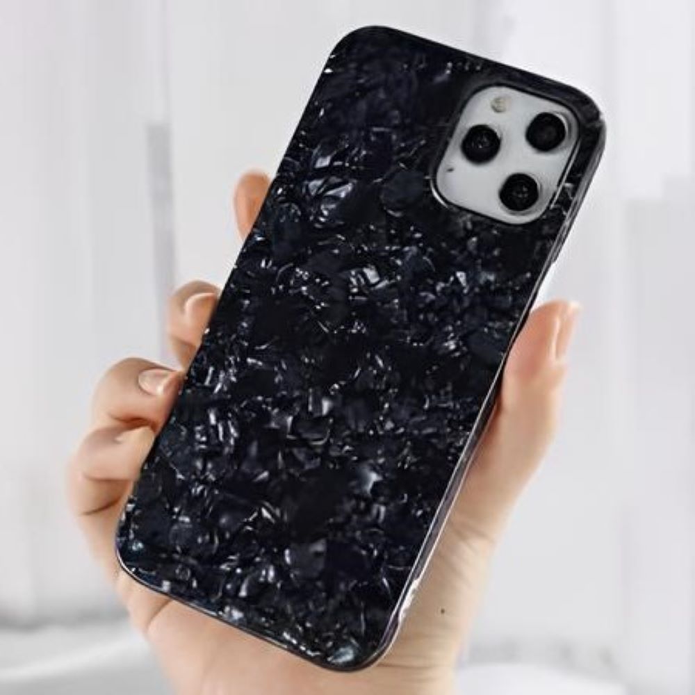 Case Moket Marmol para Iphone 15 Pro Negro